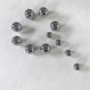 7.5mm 0.295275" Forged Grinding Steel Balls , HRc20 Solid Steel Bearing Ball