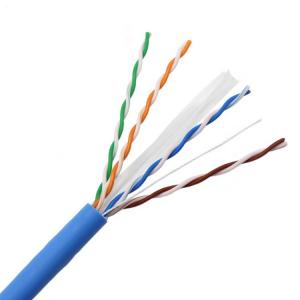 China SFTP Network Cable Cat6 Shielded Cable 305m PE Double Jacket supplier