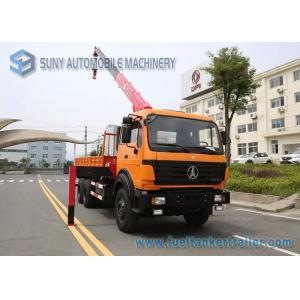 China Beiben NG80 Cabin Truck With Crane 6x4 Crane Mounted Truck 336 hp supplier
