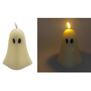 3D Flame Wax LED Ghost Light 1 LED On Off 10.5*10.8*15(18)Cm 3AAA Battery 420g