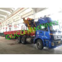 China Steel Long Life Telescopic Boom Crane , Truck Mounted Knuckle Boom Cranes on sale