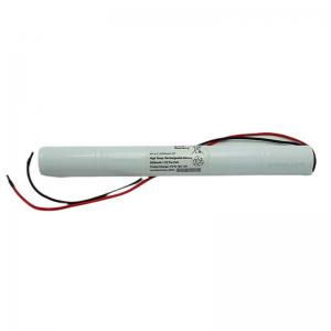 6.0 Volt Ni Cd Emergency Exit Light Batteries Stick Type White PVC Color
