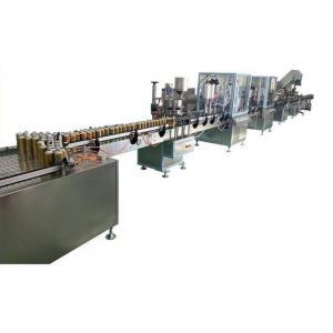 Stainless Steel Aerosol Automatic Filling Production Line For Facial Mask