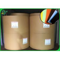 China 150gsm Colored Uncoated Paper For Making Hard Cover Book End Sheet on sale