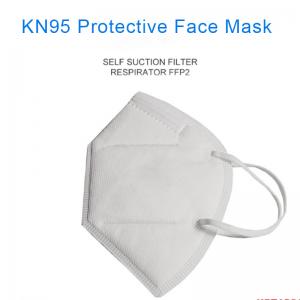 China Wholesale Disposable Non Woven KN95 Folding Face Protective Mask Manufacturer Dust Mask 5 ply Factory CE FDA supplier