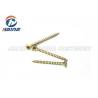 China DIN7505 5X30mm Pozi Drive Csk Head Self Tapping Screws Yellow Zinc Plated 30MM Length wholesale