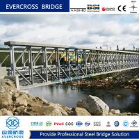 China OEM Modular Steel Bridge System Load Capacity Steel Truss Design on sale