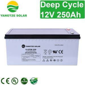 Custom Deep Cycle AGM Gel Battery 12V 250Ah