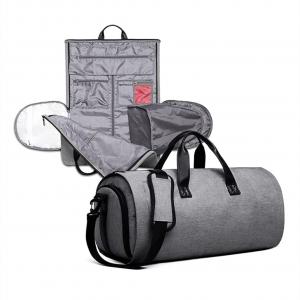 China Costume Rolling Duffel Bag With Garment Rack Shoe Compartment 51X30X31CM supplier