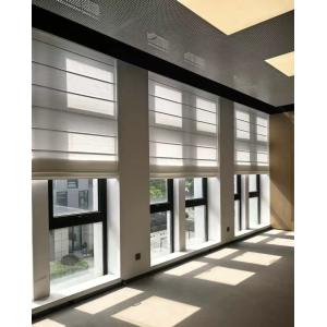 China Automatic Battery Operated Motorized Blackout Zebra Roller Blinds Curtains For Windows Zigbee APP wholesale