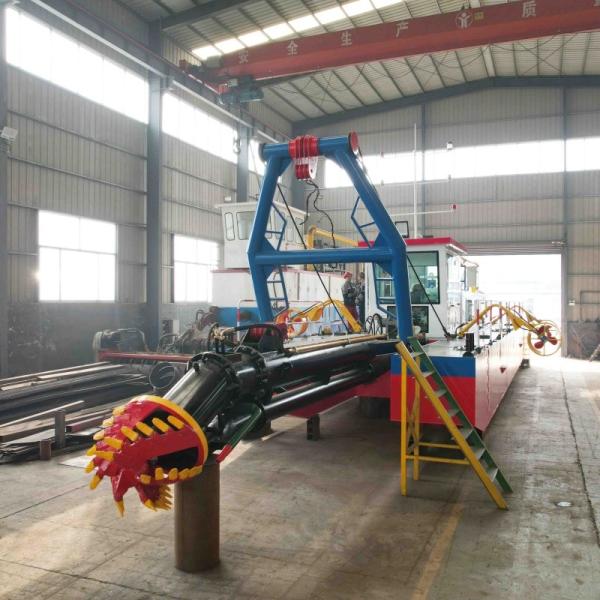 60cbm Model Powerful Sand Dredger 6 Inch For Large Scale Dredging Projects And Tasks