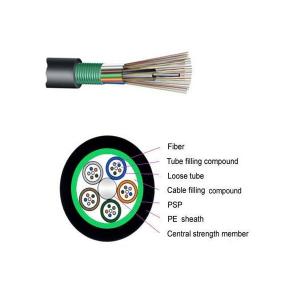 China 12 24 48 core outdoor stranded Loose Tube steel armoured GYTS direct bury/duct/aerial fiber optic cable wholesale