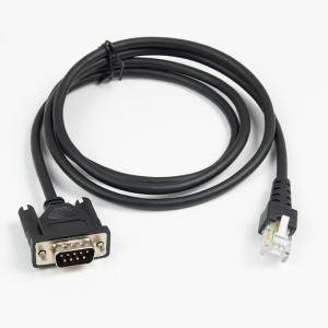 Straight DB9 Male RS232 RJ45 Cable 1m Length For Data Transmission
