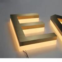 China Energy Efficient Illuminated Channel Letter Signs Lighted Channel Letter Signs on sale