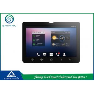 China Black Frame Capacitive Touch Screen Dust Free For Office Video Phone supplier