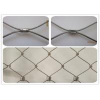 China High Durability Stainless Steel Architectural Mesh For Balcony / Car Park Protection on sale