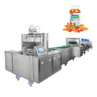 80KW Hard Sugar Candy Making Machine 150kg / H Lollipop Candy Production Line