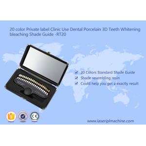 Clinic Dental Porcelain 3d Teeth Shade Guide For Genetic Yellow Teeth
