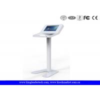 China Customized Simple Information Kiosk Touch Screen With Rugged Metal Keyboard on sale