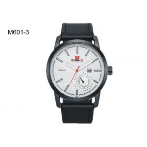 4 Pointers Brief Men's Quartz Watch Date Minimalist Classic Dress Wristwatch M601