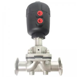 Pneumatic Sanitary Stainless Steel 316L Diaphragm Valve for Water Treatment DN15-DN57