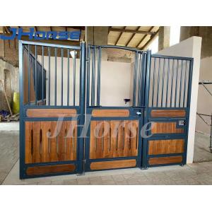 China Fast Dispatch European Building Equestrian Stalls Steel Horse Stables corrosion proof supplier