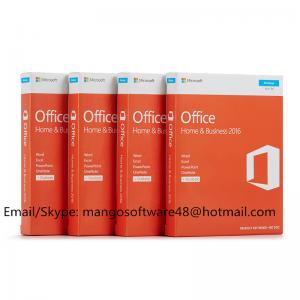 China Genuine Office 2016 Home And Business Product Key , Microsoft Office 2016 DVD 64 Bit supplier