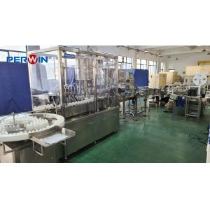 6 Groups Of Peristaltic Pump Linear Follow-up Filling Vial Filling Line - 30ml Filling Range