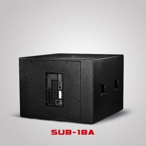 18inch Active Subwoofer Wooden Dj Bass Speaker Cabinet Sound System Box SUB-18A