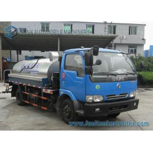 China Furuika 2 Axles 4000 L Bitumen container semi trailer Dongfeng Chassis supplier