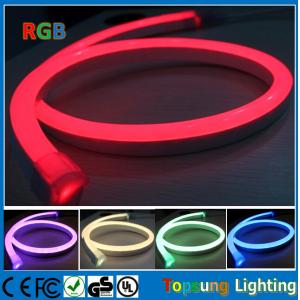 SMD5050 full color RGB 11x18mm 110V CE ROHS approval led neon flex with DMX controlller