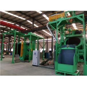Steel Grit Sa2.5 Rolling Drum Type Shot Blasting Machine With Dust Collector