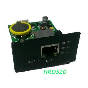 China 12V DC Power Input UPS Accessory , SNMP Card With Password Security Protection supplier