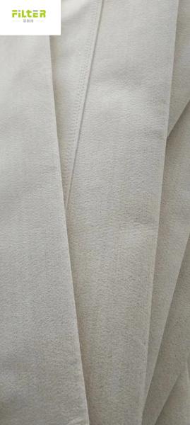 SS304 Snapband Aramid Nomex Filter Bag With PTFE Sewing Thread