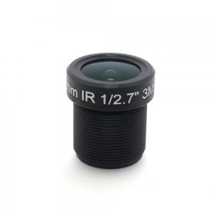 3MP 1/2.7" 2.8mm 120 Degrees Wide Angle View Fisheye CCTV IR Fixed Board Lens M12 MTV Mount Holder Support for Analog IP