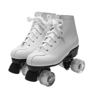 White Roller Skate Blades Unisex Outdoor Roller Skate With Lighting Wheel For Adults Kids