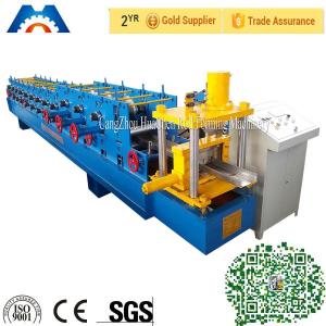 China Steel Channel C Purlin Roll Forming Machine 13 Rows Hydraulic control supplier