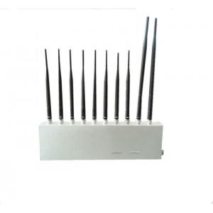 China China Signal Jammers | Omni Directional 10 Band UHF VHF Signal Jammer with 3G 4G GPS WiFi supplier