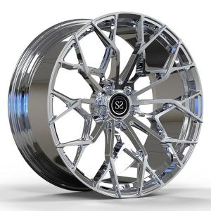 China SS1023 20 Inch Staggered 1 PC Polish Bmw Oem Forged  Alloy Wheels For M5 5x112 supplier