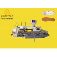 China Full Automatic Rotary PVC Sole Making Machine Single Color Outsoles For Sport Shoes on sale