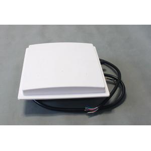 China 6meters uhf rfid reader epc Wiegand / integrated 9.2dbi circular polarized passive uhf antenna reader 200*200mm supplier