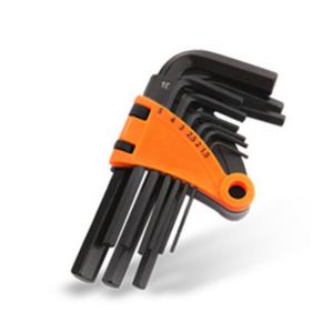 Blackened Allen Hex Key Lengthened With Magnetic Head Wrench Set