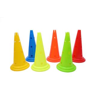 PE Plastic Soccer Cones 38cm 48cm Football Training Cones