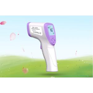 ABS Material Handheld Infrared Thermometer Non Contact Luminous Display Function