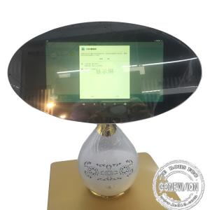 China Mini Tabletop Portable Mirror Lcd Advertising Player 3 D Projector Screen supplier