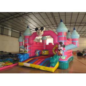 China Mickey Mouse Kids Inflatable Bounce House 4.5 X 5 X 3.5m For 3 - 15 years Old Children supplier