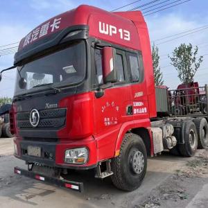 China Used Shacman Truck Tractor 420hp Used Tractor Head 6*4 50tons For Sale Tractor Truck supplier