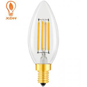 China Dimmable C35 4W Candle LED Light Bulb E14 Energy Saving Bulb For Home Lighting supplier
