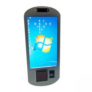 SDK Function 21'' Self Service Touch Screen Order Kiosk with Thermal Printer and QR Code Scanner