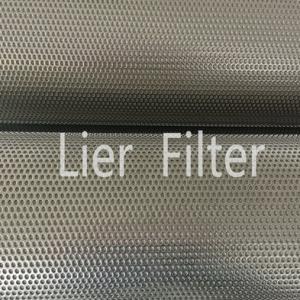 China Composite Sintered Perforated Wire Mesh AISI304 Perforated Metal Coil supplier